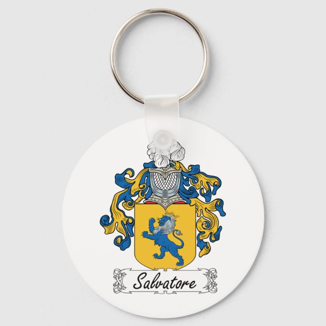 Llavero Salvatore Family Crest (Anverso)