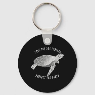 Llavero Salvemos A Las Tortugas De Mar Protegiendo El Océa