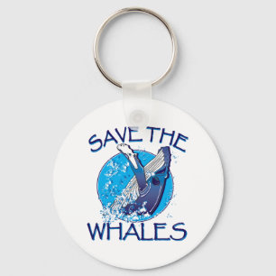 Llavero Salven a las ballenas