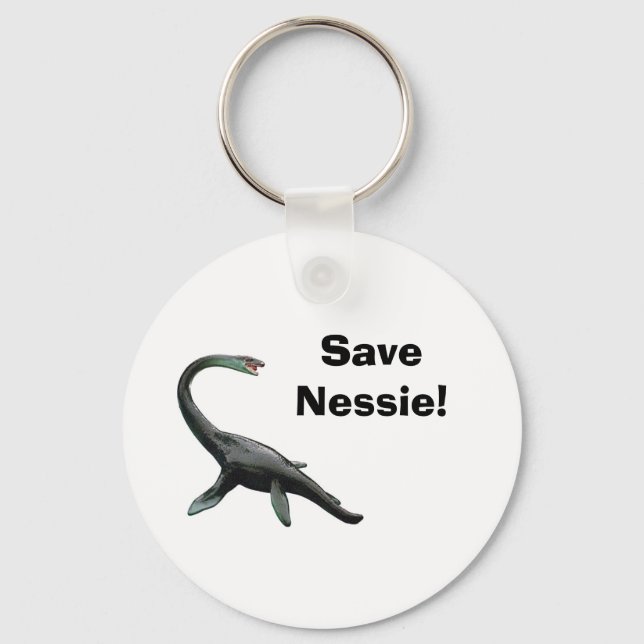 Llavero ¡Salven a Nessie! (Anverso)