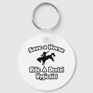 Llavero Salven un caballo, viajen en una higienista dental