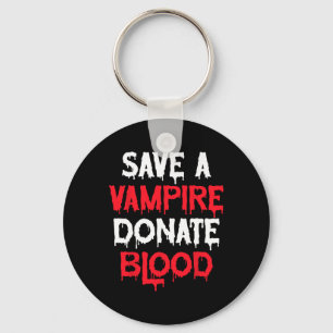 Llavero Salven Un Vampiro Donar Sangre Disfraz De Hallowee
