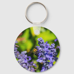 Llavero Salvia Con Bumblebee
