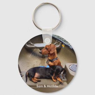Llavero Sam & Matilda Keychain