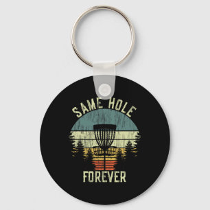 Llavero Same Hole Forever Divertido Disc Golf Despedida de