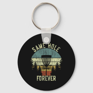 Llavero Same Hole Forever Divertido Disc Golf Despedida de