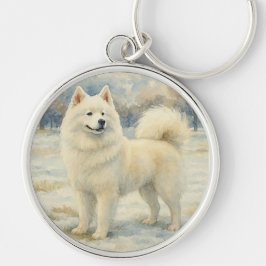 Llavero Samoyed