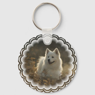 Llavero Samoyed Keychain