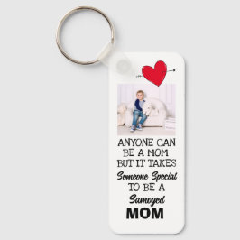 Llavero Samoyed...Mejor Personalizado de mamá de doble car