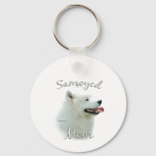 Llavero Samoyed Mom 2