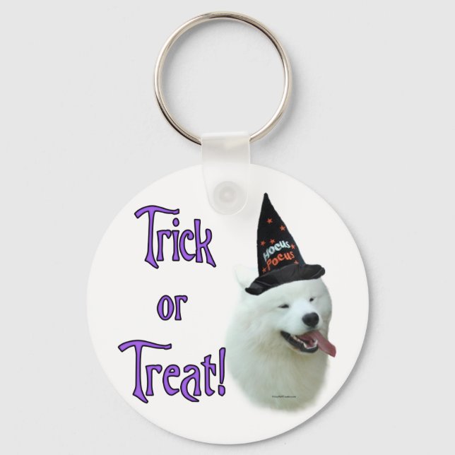 Llavero Samoyed Trick (Anverso)