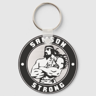 Llavero Samson fuerte - escudo del Bodybuilding