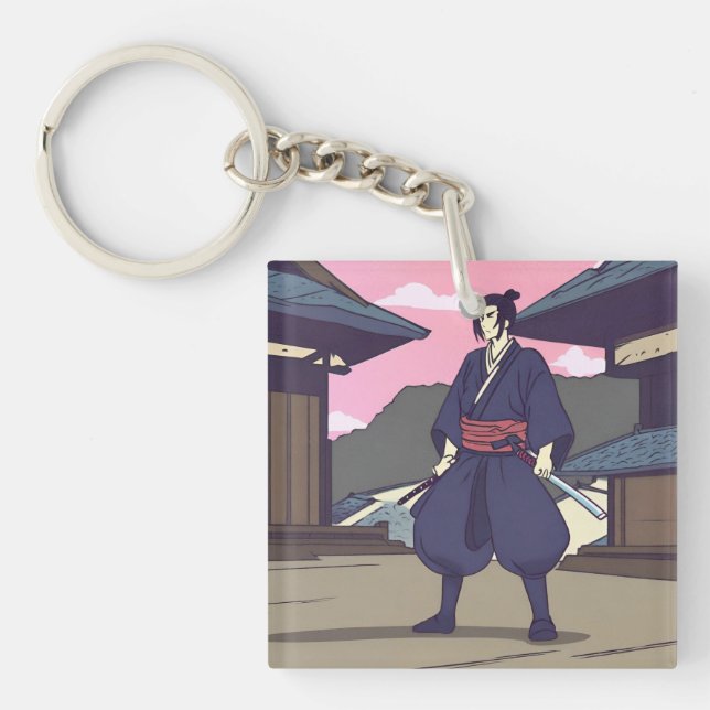 Llavero samurai (Frente)