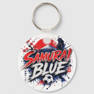 Llavero Samurai Blue - Apodo del equipo nacional de Japón
