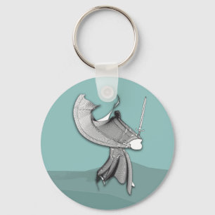 Llavero Samurai digital