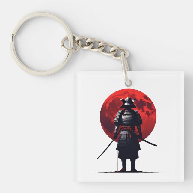 Llavero Samurai japonés (Frente)