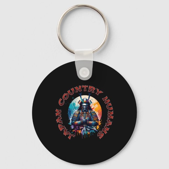 Llavero Samurai Spirit - Warrior’s Honor Sticker  (Anverso)
