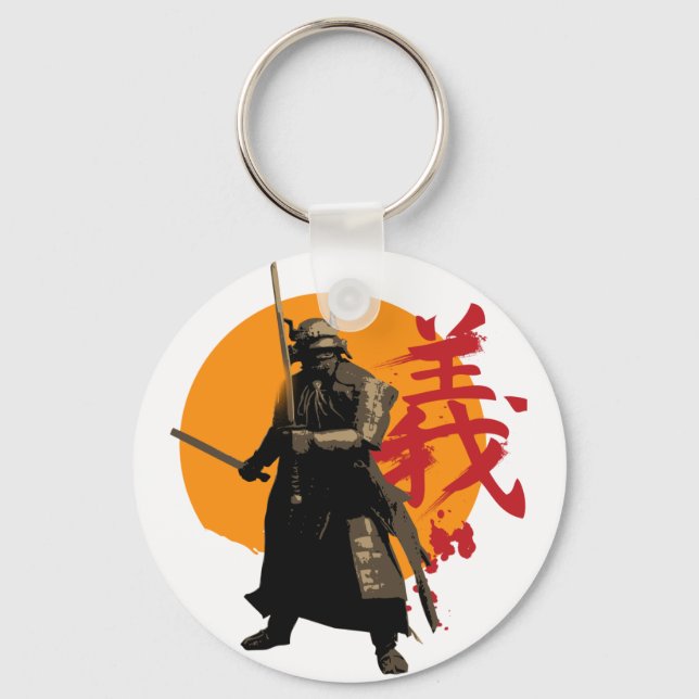 Llavero Samurai Warrior Keychain (Anverso)