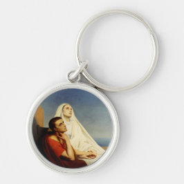 Llavero San Agustín y Santa Mónica