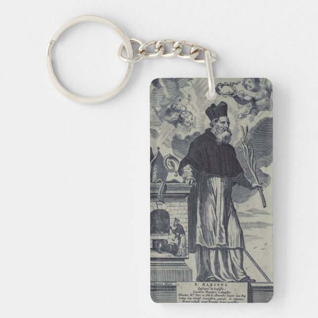 Llavero San Albino de Angers (Frente)