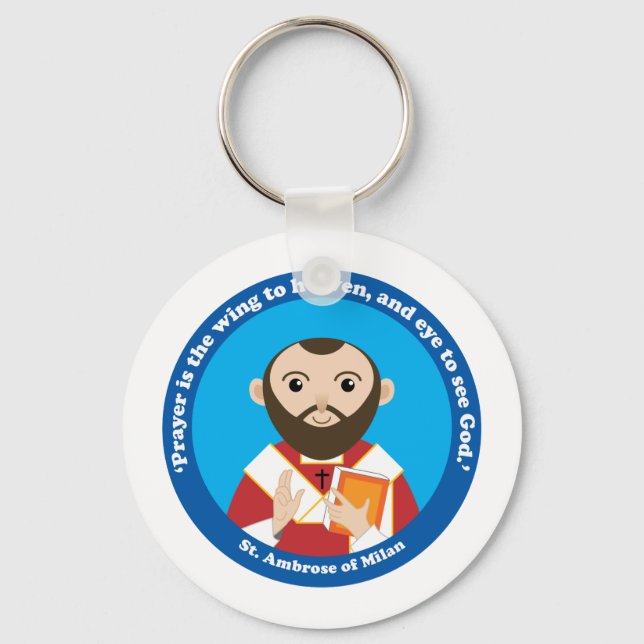 Llavero San Ambrosio de Milán (Anverso)