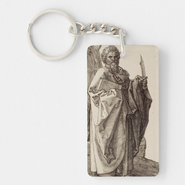 Llavero San Bartolomé el Apóstol Arte Fino (Frente)