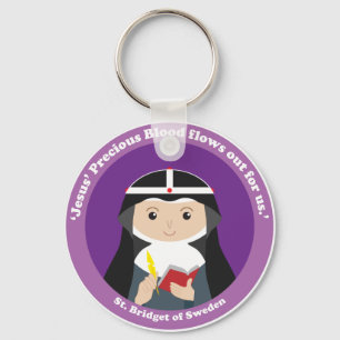 Llavero San Bridget de Suecia