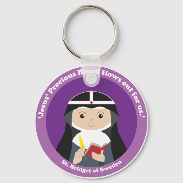 Llavero San Bridget de Suecia (Anverso)