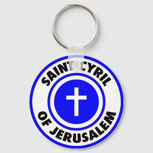 Llavero San Cirilo de Jerusalén (Anverso)