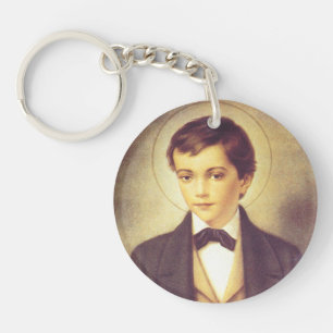 Llavero San Domenico Savio estudiante de Juan Bosco