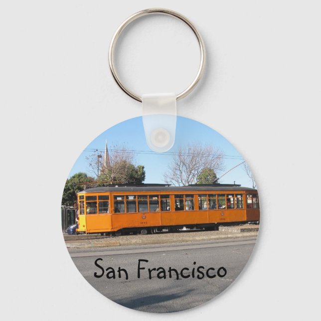 Llavero San Francisco Streetcar (Anverso)