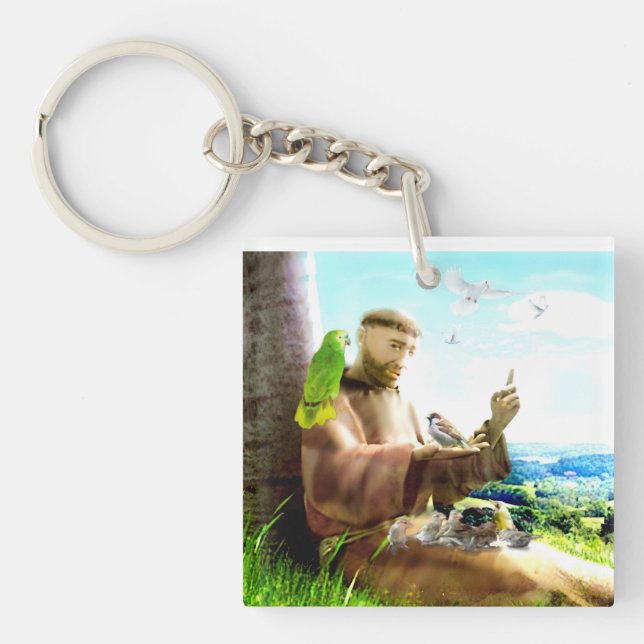 Llavero San Francisco y los sermonederos de los pájaros (Frente)