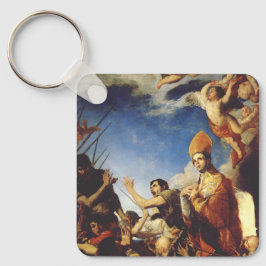 Llavero San Jenaro, Obispo de Benevento - Arte fino
