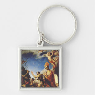 Llavero San Jenaro, Obispo de Benevento - Arte fino