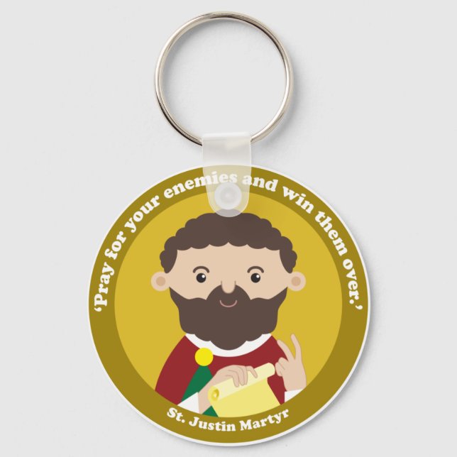 Llavero San Justin Martyr (Anverso)