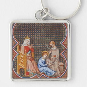 Llavero San Luis IX de Francia Patrono de Reyes Arte