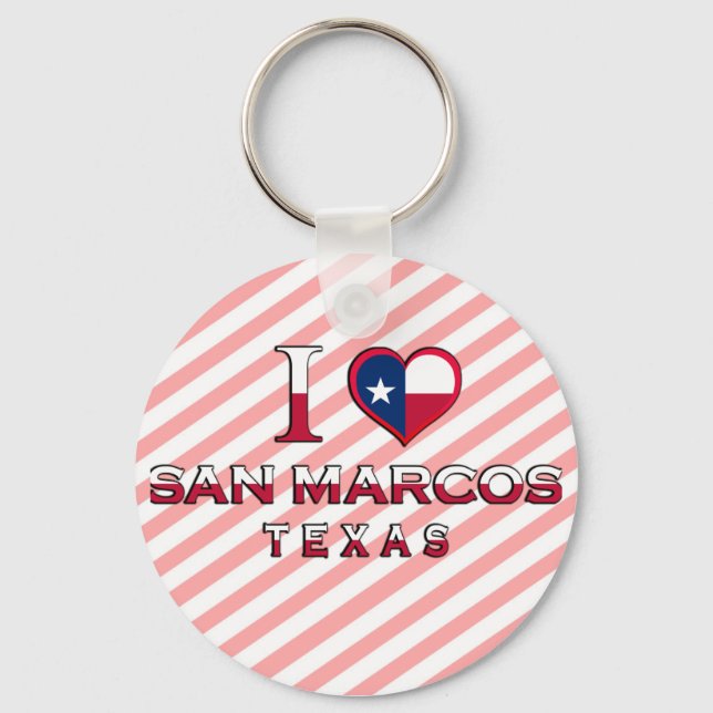 Llavero San Marcos, Texas (Anverso)