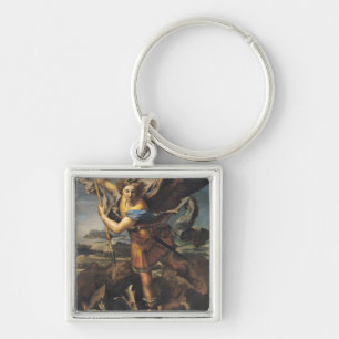 Llavero San Miguel abrumador del Demonio, 1518