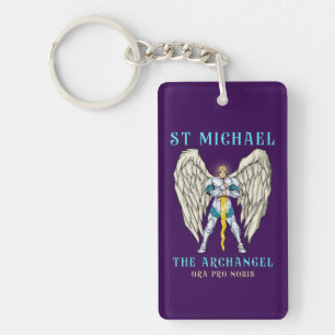 Llavero San Miguel Arcángel Oración Católica