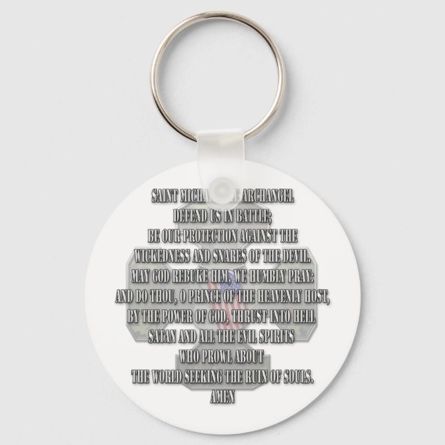 Llavero San Miguel el Arcángel (Anverso)