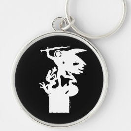 Llavero San Miguel y Dragón (en blanco)