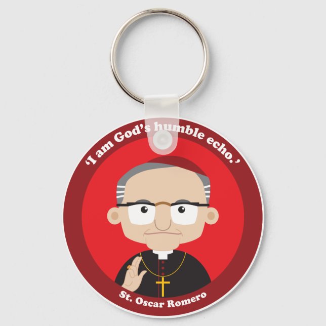 Llavero San Oscar Romero (Anverso)