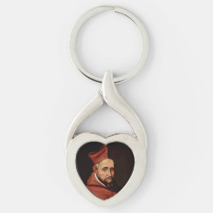 Llavero San Roberto Belarmino Patrono de los canonistas