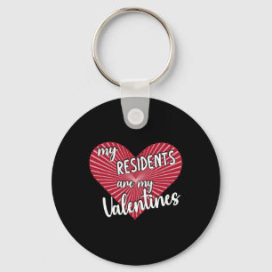Llavero San Valentín de Enfermera Doctor Mis Residentes So