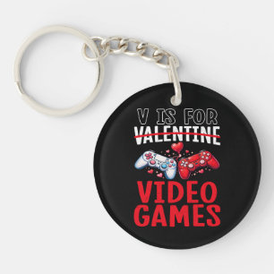 Llavero San Valentín es para regalos divertidos de videoju