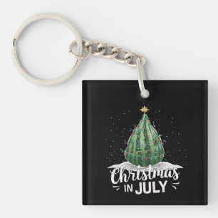 Llavero Sandía Árbol de Navidad Navidad en Julio Verano