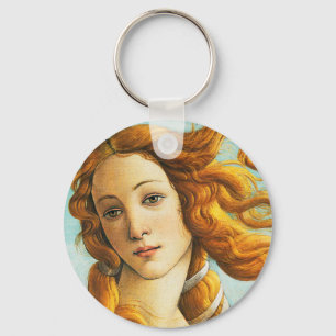 Llavero Sandro Botticelli El nacimiento de Venus Face Deta