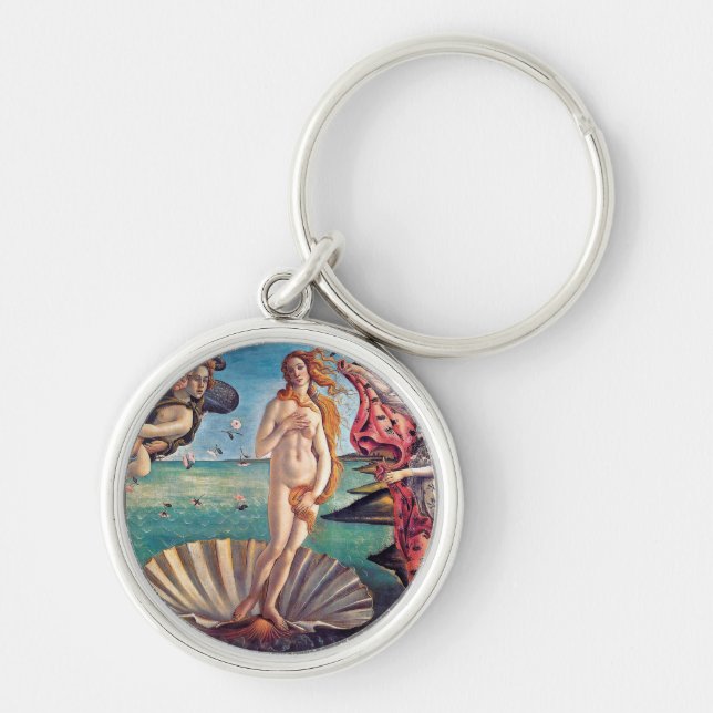 Llavero Sandro Botticelli - Nacimiento de Venus - Bella Ar (Frente)
