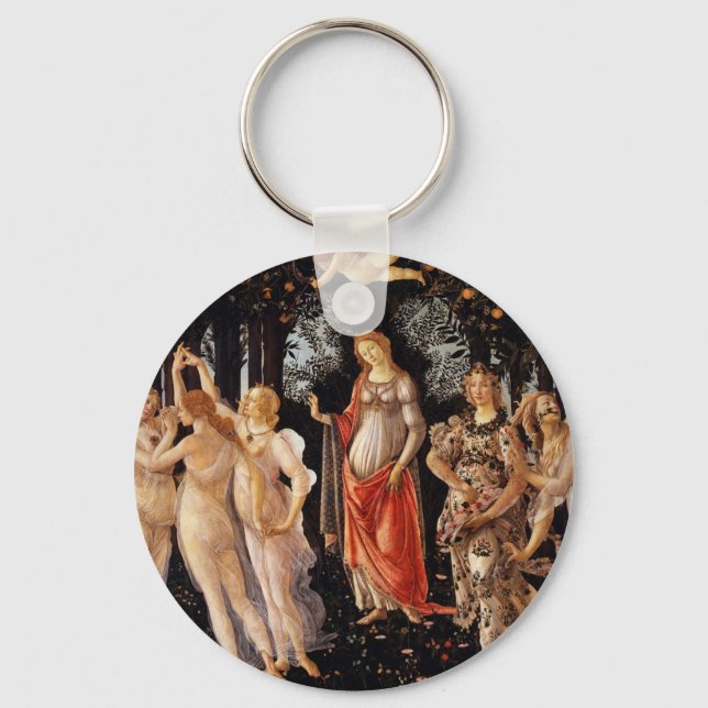 Llavero Sandro Botticelli Primavera Bella Artes (Anverso)