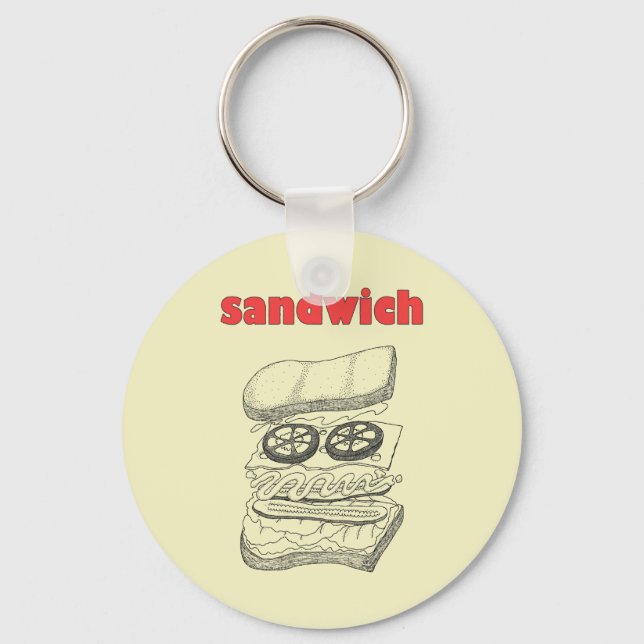 Llavero Sándwich (Anverso)